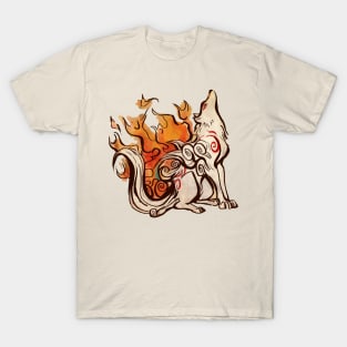 The fire Wolf T-Shirt